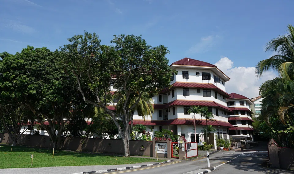 Built during the 1990s, Bagnall Court comprises 43 walk-up apartments in a pair of 4-storey blocks.
