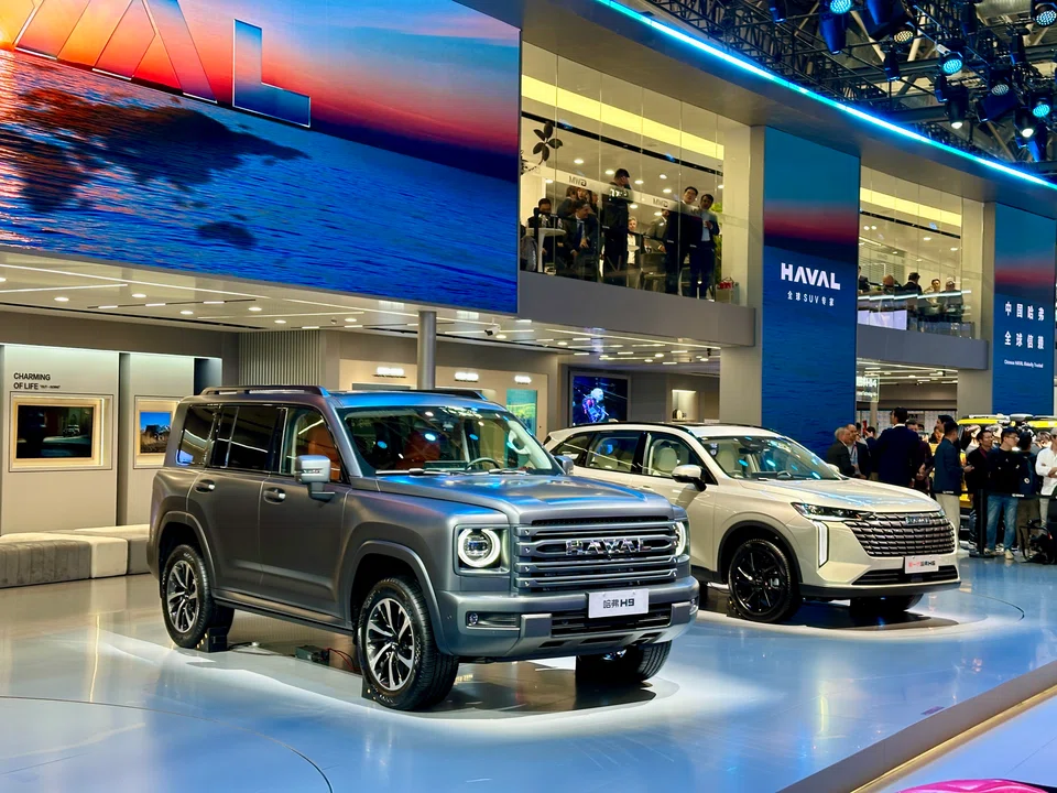 The Haval H9 is a large off-roader, while the H6 is a more road-focused car.