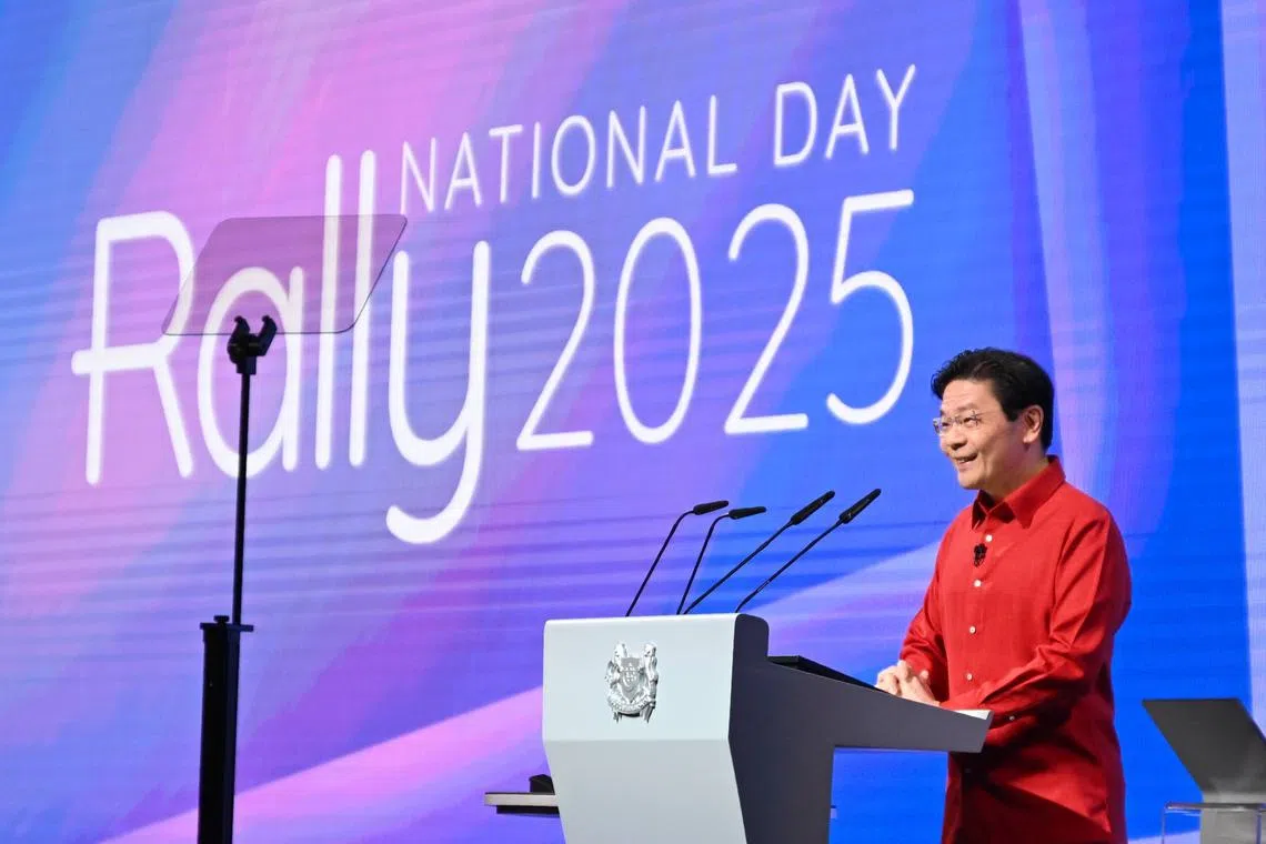 This was Prime Minister Lawrence Wong's second National Day Rally since taking office last year.
