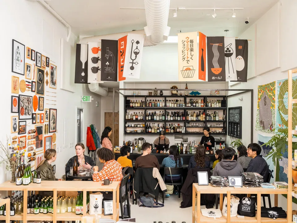 Sake has become the main business at Umami Mart in Oakland.