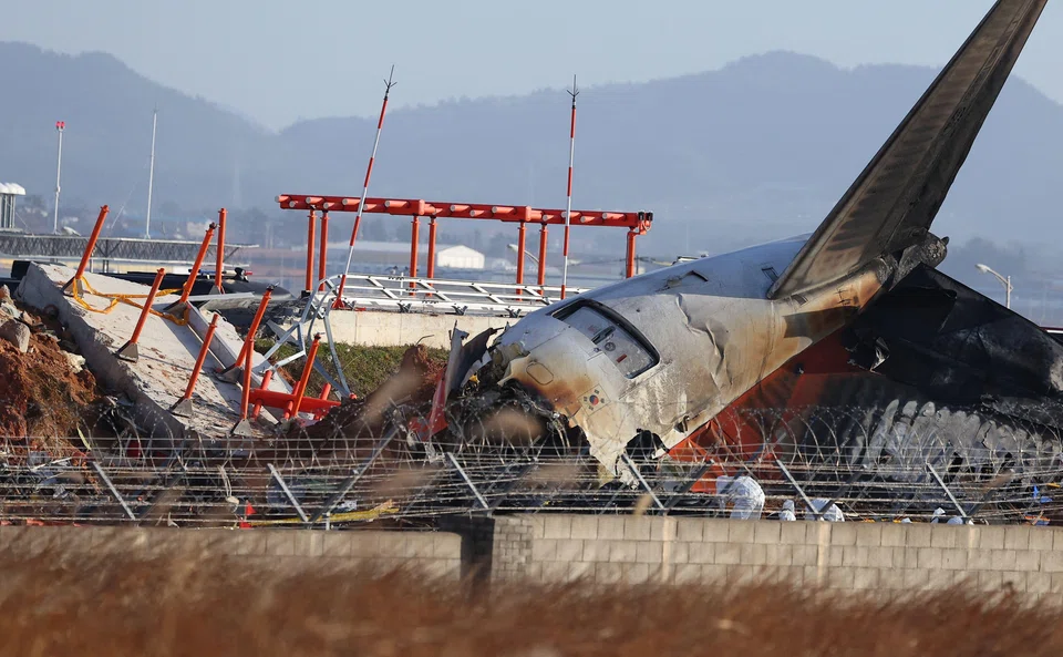 The Boeing 737-800 jet overshot the runway as it made an emergency belly landing and crashed into the localiser structure, killing all but two of the 181 people and crew members on board on Dec 29, 2024.