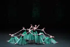 Emeralds segment of the Jewels ballet.