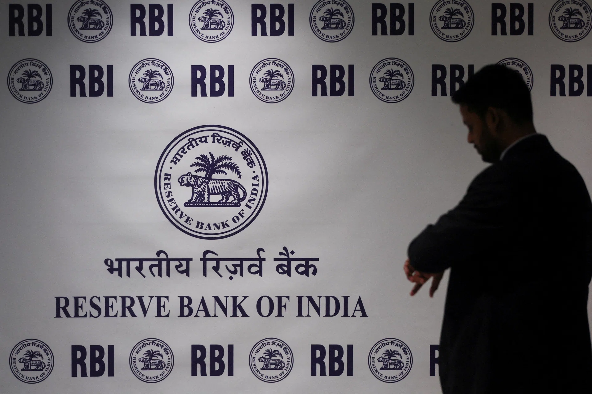 Indian central bank intervenes as rupee drops to record low