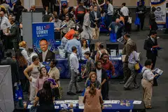 Private sector employment declined by 33,000 last month, ADP said, while job growth in May was revised lower to 29,000.