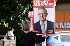 All published opinion polls show Albanese’s centre-left Labor ahead of the conservative Liberal-National coalition on a two-party preferred basis.