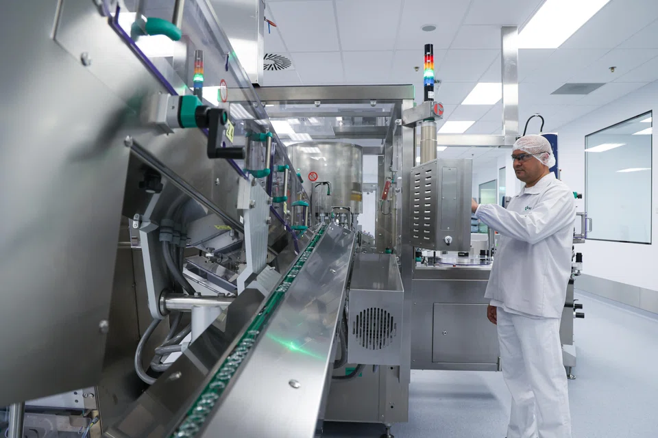 Factory output has grown 1.9 per cent year on year in October, excluding the typically volatile biomedical cluster