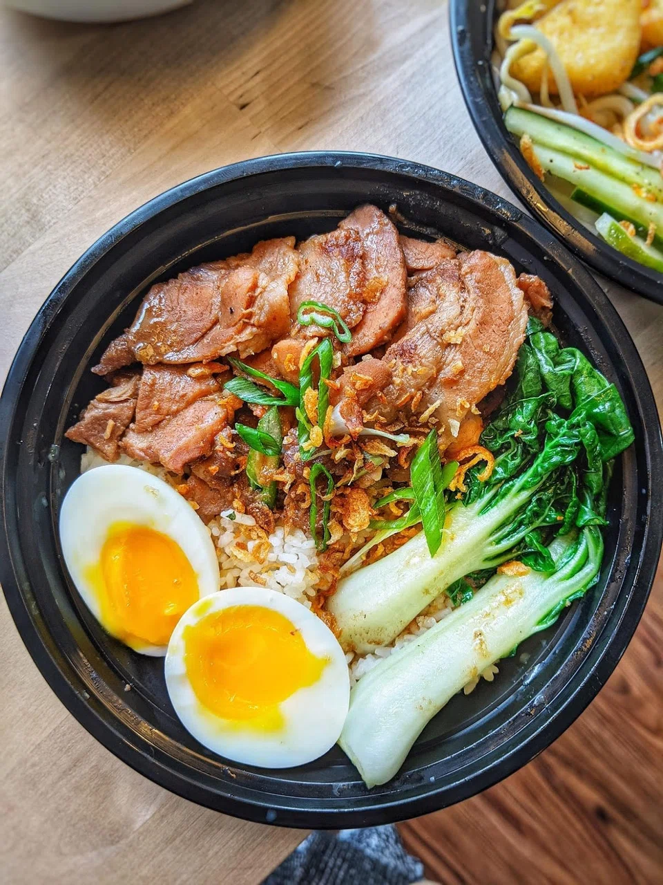 Native Noodles' pork with rice.