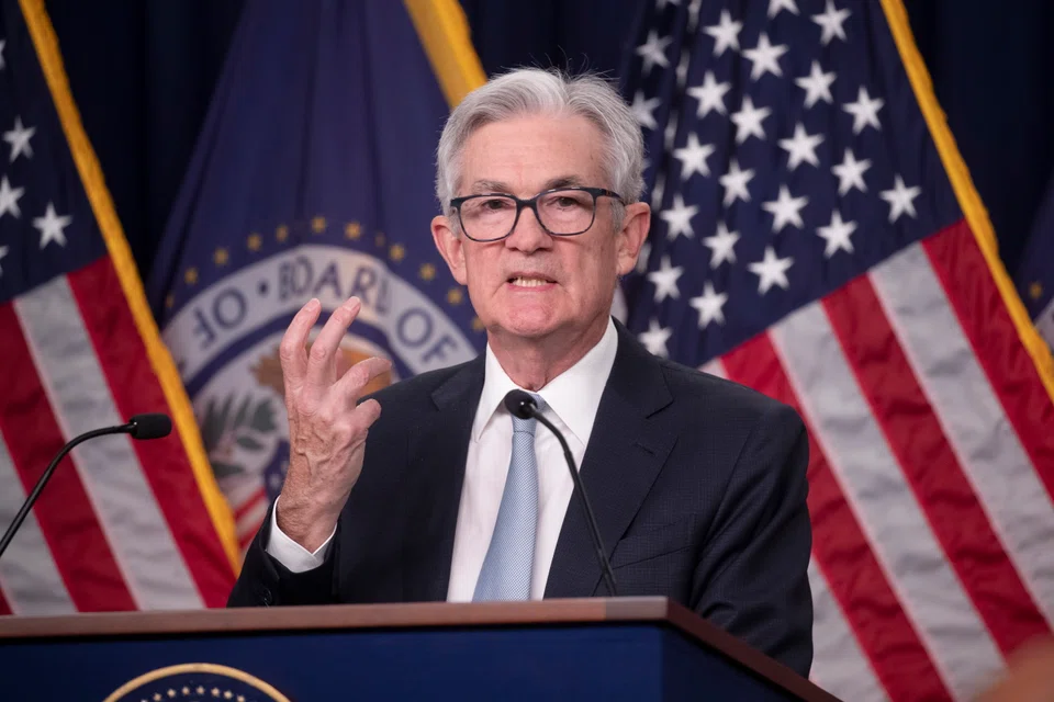 US Federal Reserve chair Jerome Powell holds a news conference following the Federal Open Market Committee meeting in Washington on Nov 2, 2022. The Fed raised its benchmark interest rate by three-quarters of a point for a fourth straight time. 