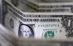 The US dollar index was last up 0.2 per cent at 105.85, after earlier touching the lowest since Apr 12 at 105.59.