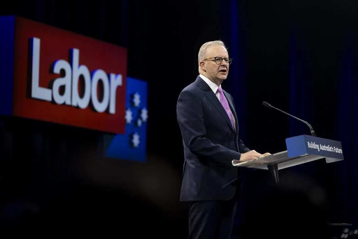 Albanese’s centre-left Labor government is fighting for a second term against opposition leader Peter Dutton, a former policeman.