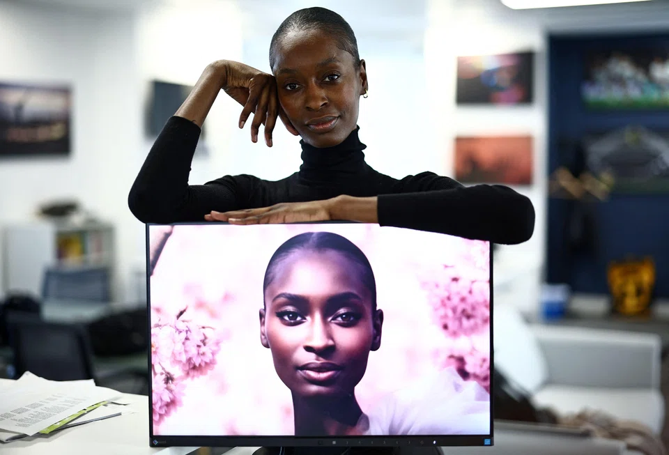 Alexsandrah Gondora, with her on-screen AI twin, is compensated for the work done by her digital alter ego and has the final say on how it is used.