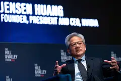 Nvidia CEO Jensen Huang cautioned that China is growing into a formidable rival in technology, and he singled out Huawei Technologies.