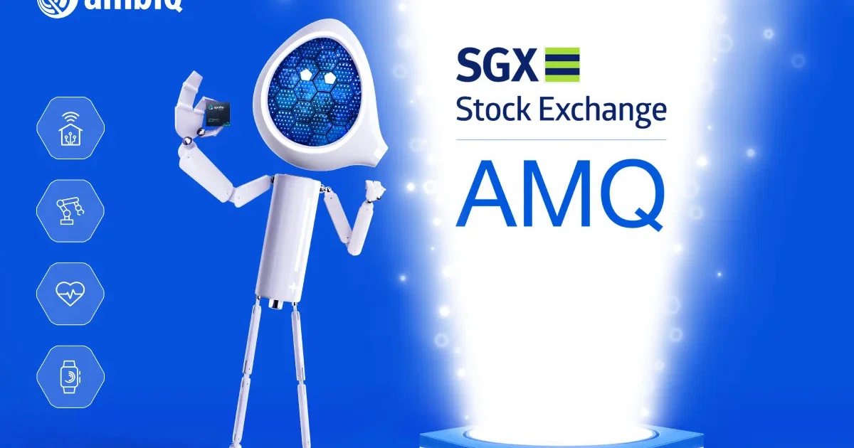 US semiconductor company Ambiq Micro closes flat after SGX secondary listing - The Business Times
