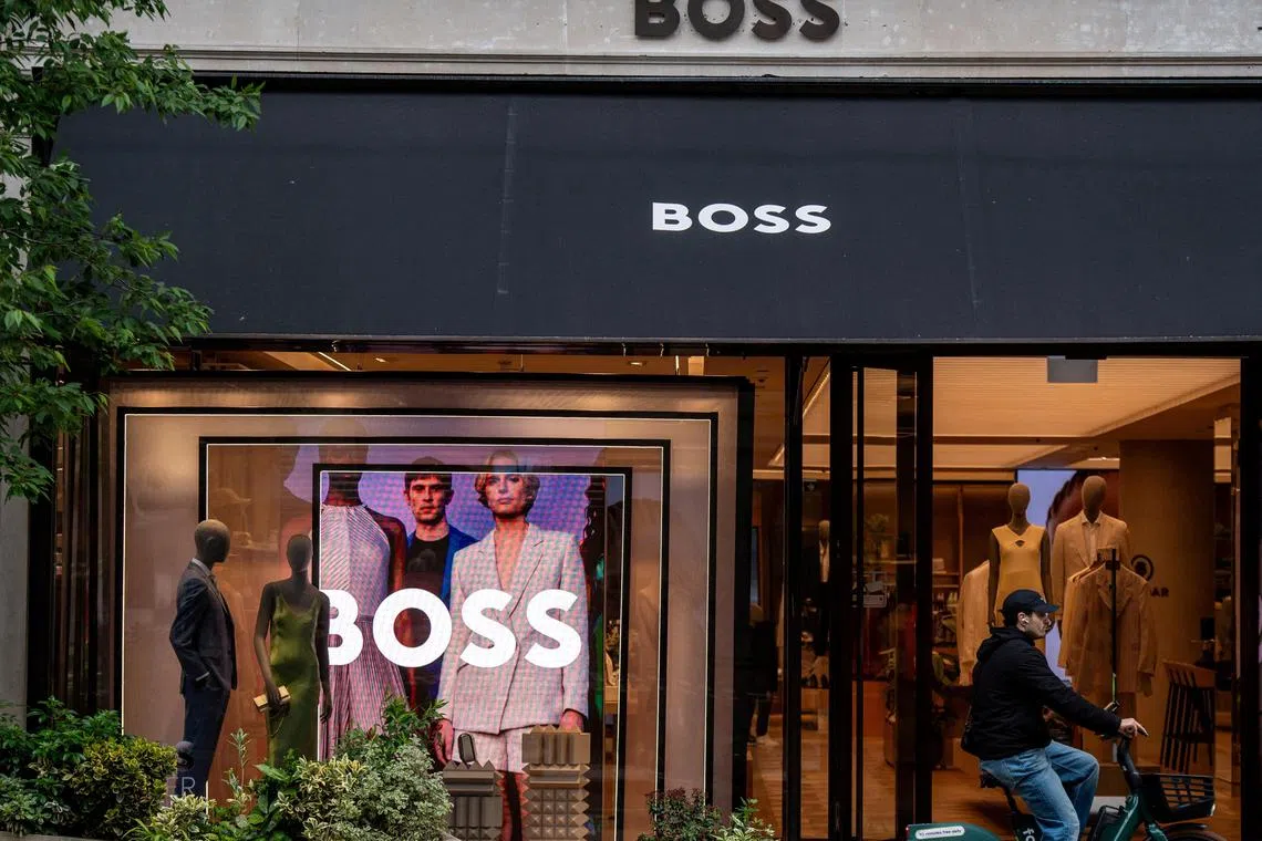 Hugo Boss delayed its 2025 revenue and profit targets earlier in the day, after its third-quarter revenue growth was dampened by sales declines in the Asia-Pacific region on sluggish Chinese consumer demand.
