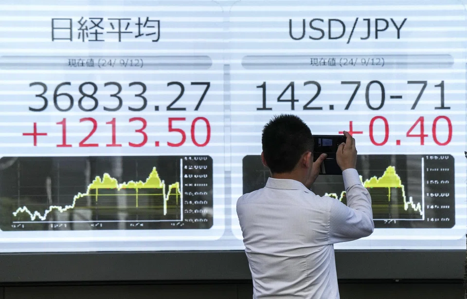 The US dollar fell to a more than one-year low versus the yen, trading below the key 140 mark on Monday on speculation the Federal Reserve could deliver a 50-basis-point interest rate cut at its policy meeting this week.