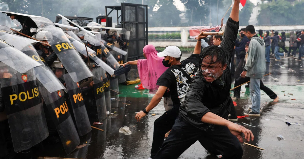 Protests rock Indonesia after one killed in police clash - The Business ...