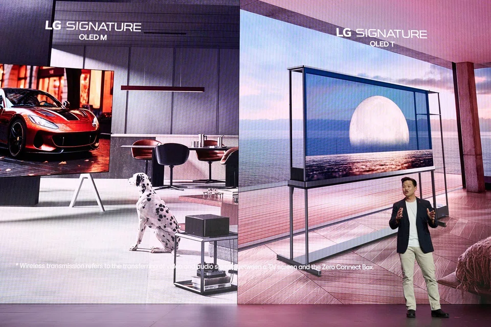 LG touted the arrival of “Affectionate Intelligence” in which home appliances watch over people - from tracking how well they sleep to making sure they remember to take an umbrella when rain is in the forecast.