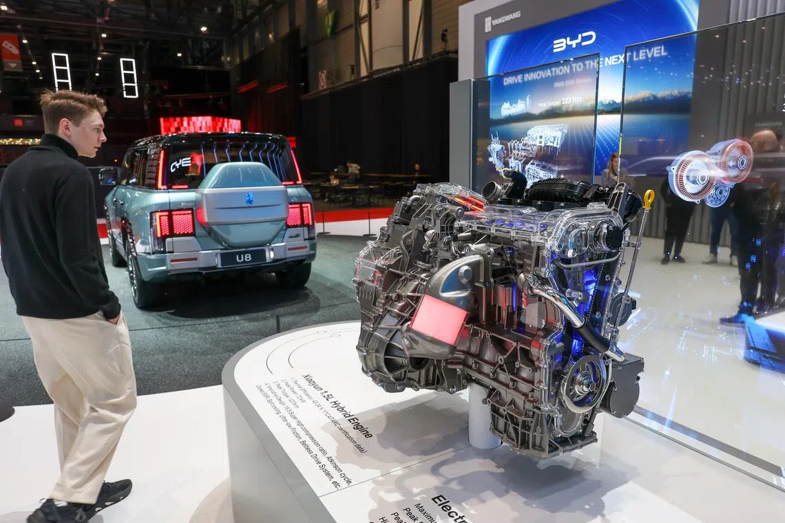 BYD’s robust sales growth in Singapore underscores its efforts to focus on overseas markets amid bruising price competition in China.