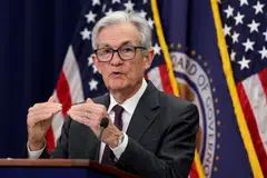 Fed chair Jerome Powell said there’s now a greater risk the job market could falter – although concerns over inflation persist.
