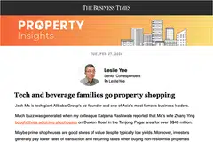 Wealthy people have been busy property shopping, writes BT senior correspondent Leslie Yee.