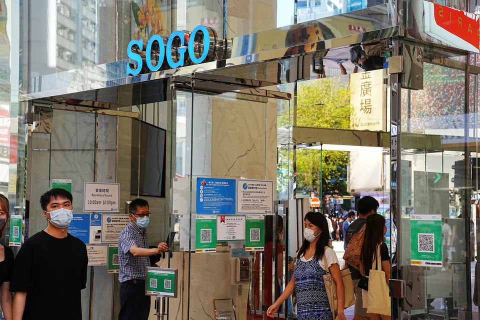 Hong Kong’s total daily Covid-19 infections rose to 10,683 on Sunday, the highest case count in more than 5 months.