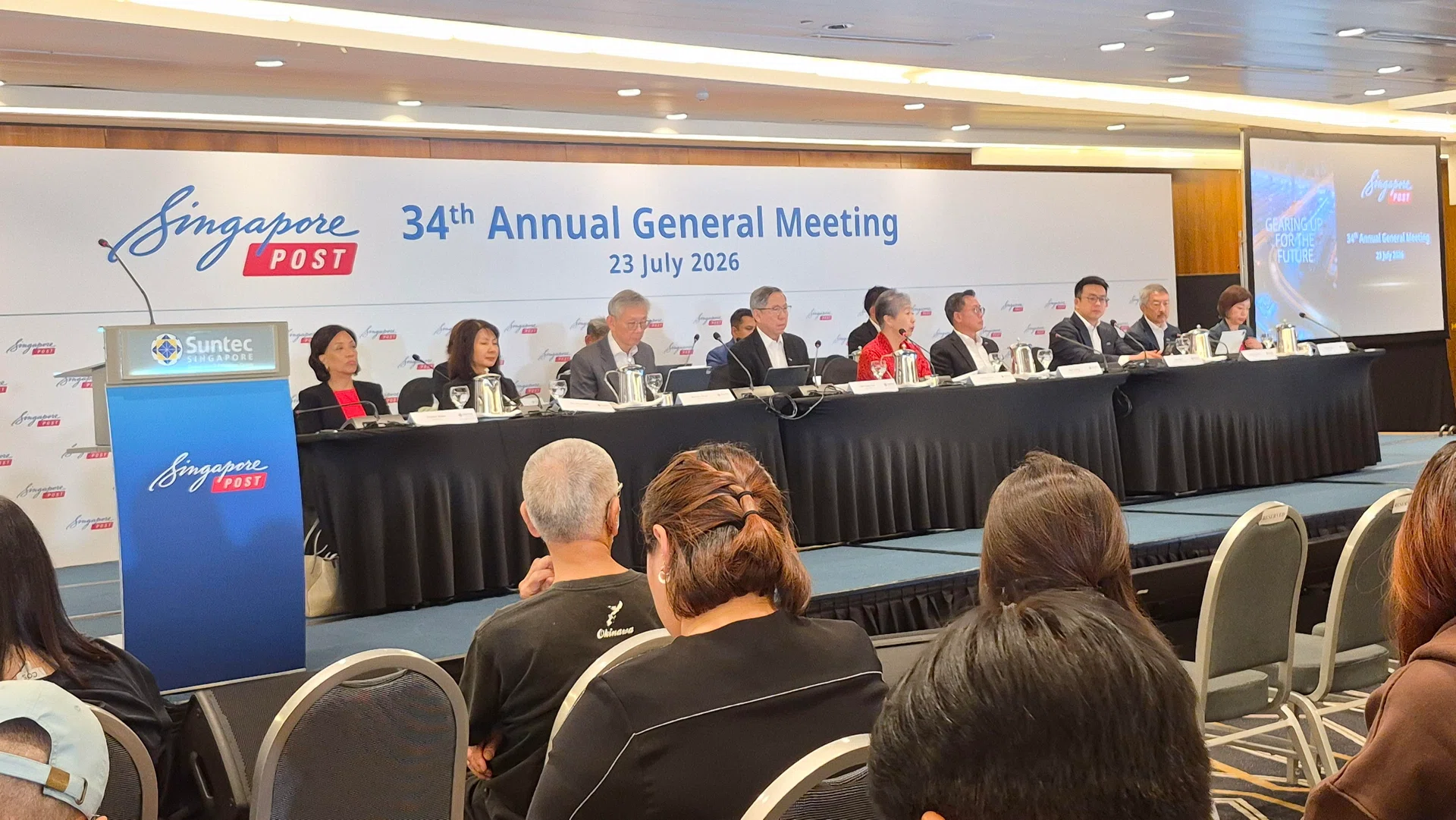 SingPost chairperson says talks with government ongoing in response to query about state aid