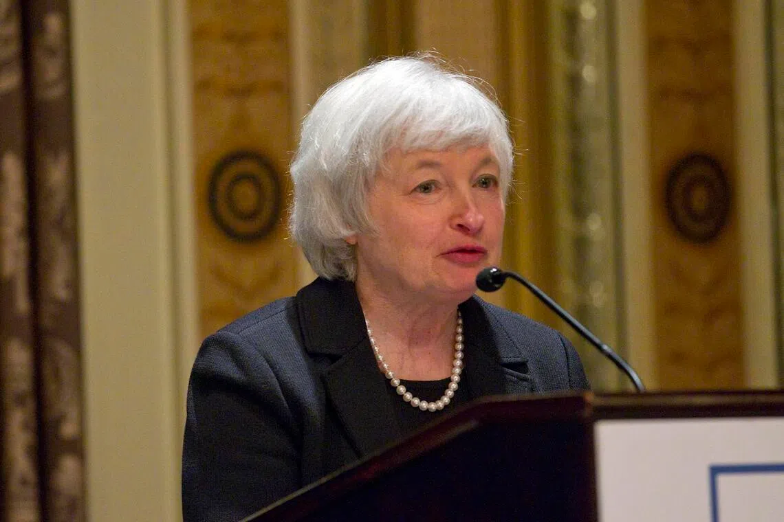 Former US Treasury Secretary Janet Yellen said the Middle East conflict had intensified ongoing economic uncertainty.