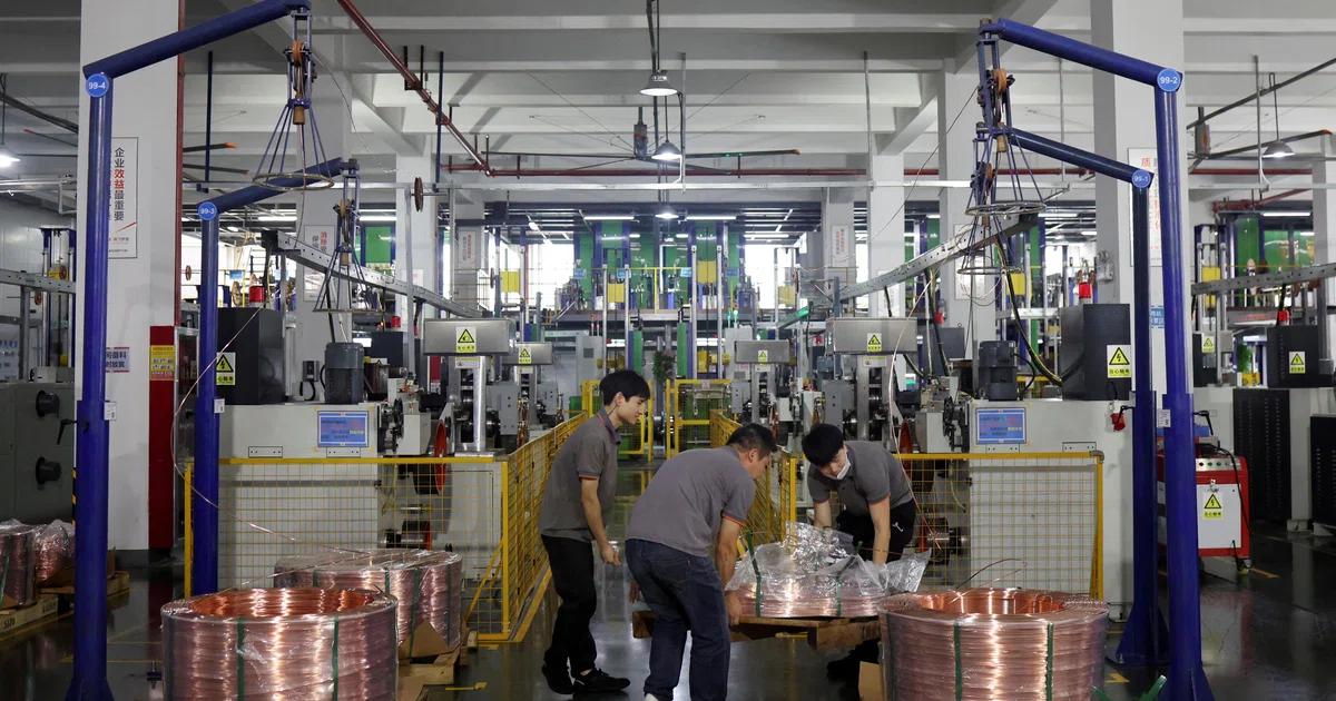 China's factory activity grows at quickest pace in five months: private ...