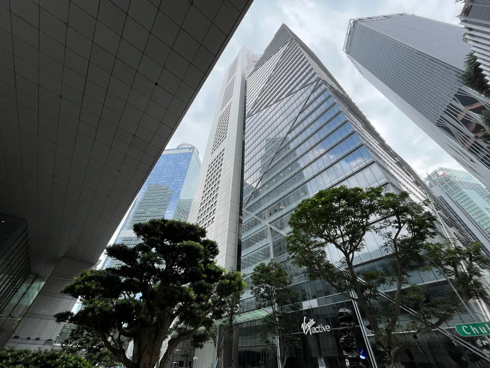 One Raffles Place Tower Two, where Virgin Active is a tenant, was completed in 2012.