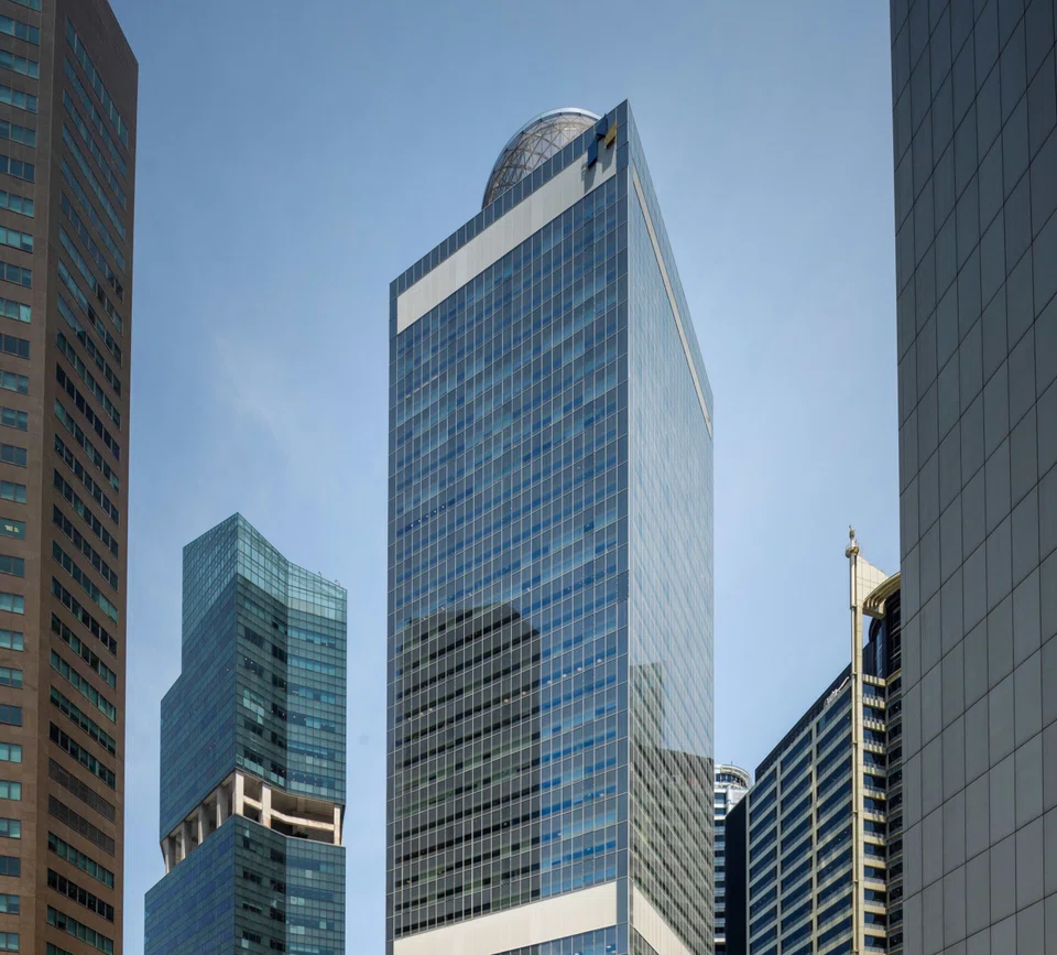 Revenue from investment properties went up by $26.6 million from an improved performance by the group’s portfolio of commercial properties, particularly Singapore Land Tower (above), a skyscraper in Singapore's CBD. 