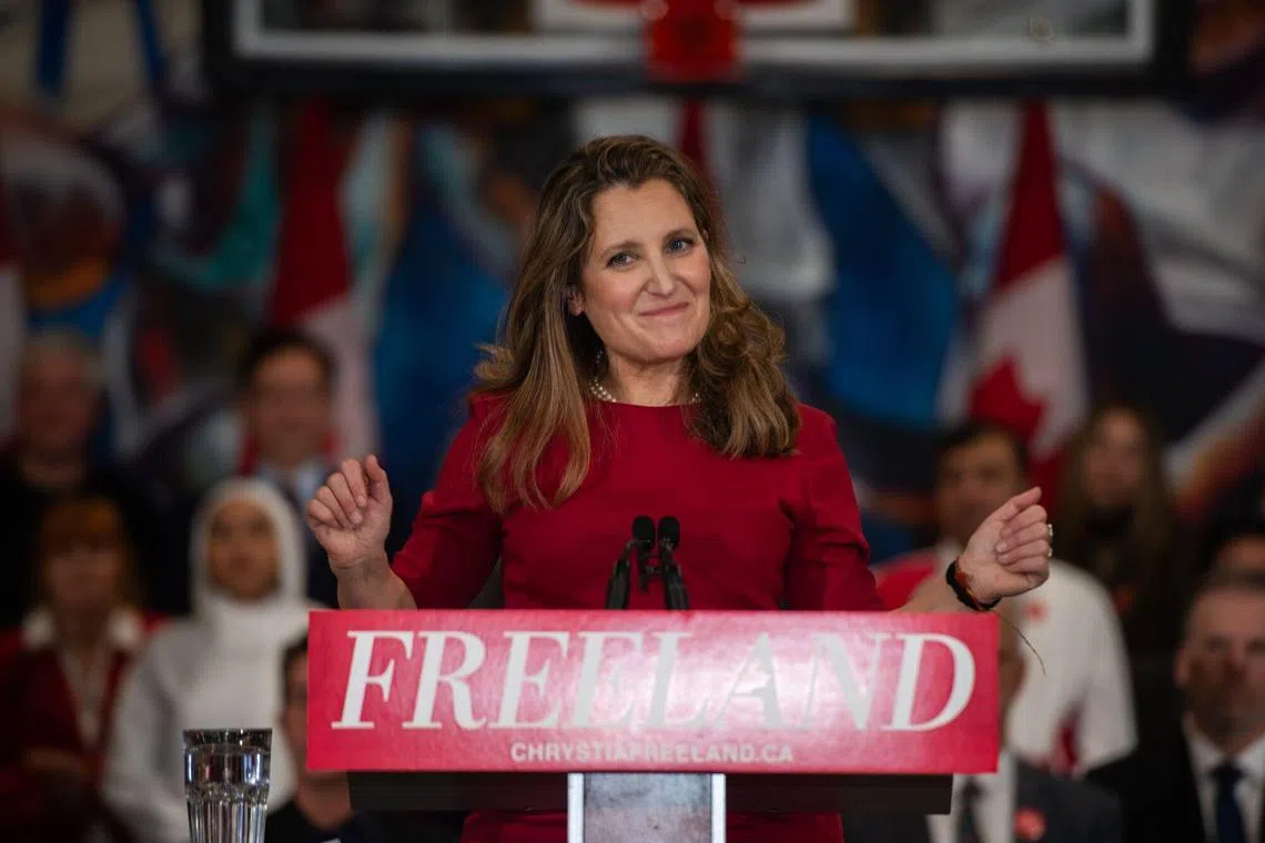 Chrystia Freeland had been one of Justin Trudeau’s closest allies in government since the Liberals swept into office in 2015, also serving four years as finance minister until her dramatic resignation last month.