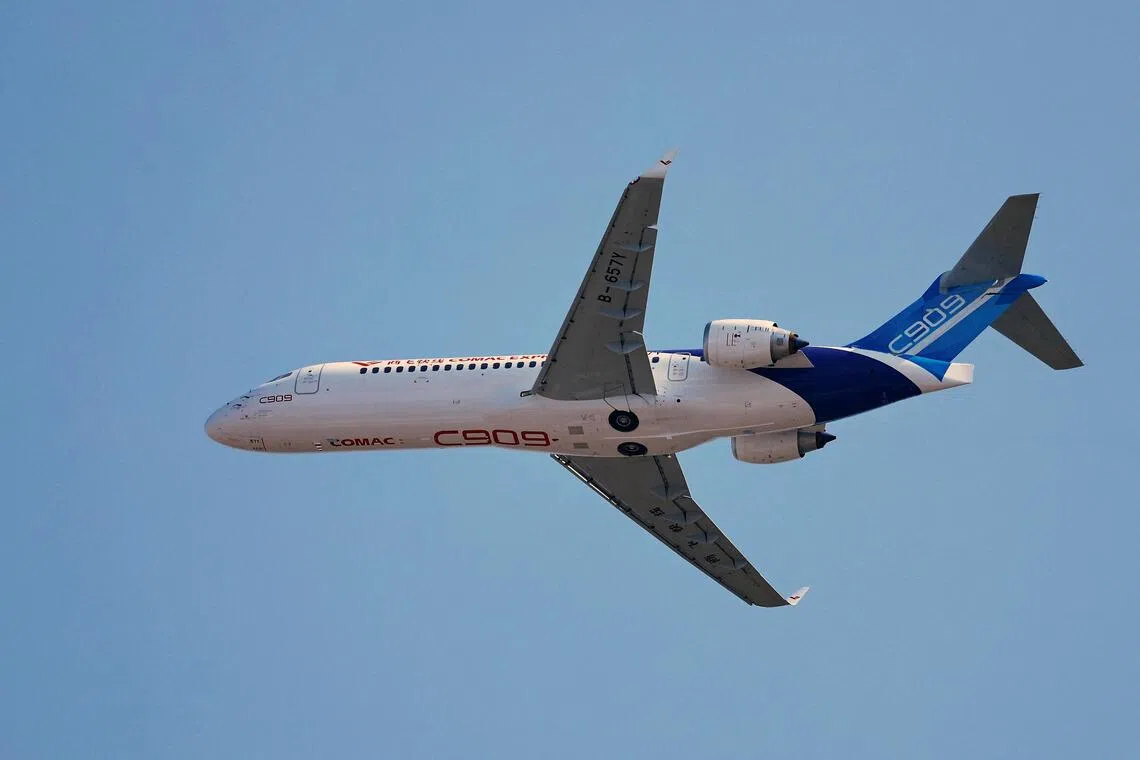 To show the world its planes are in active use, Beijing has leveraged its relationships with regional allies like Cambodia, Laos, Vietnam and Indonesia to place C909s with airlines there.