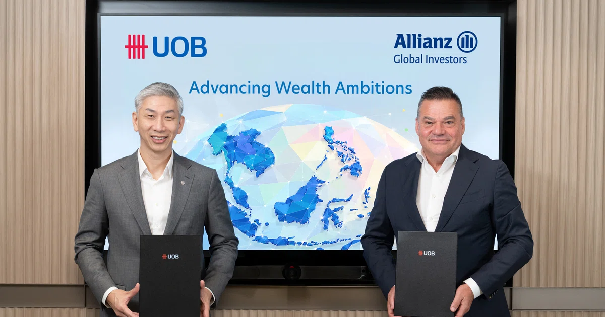 UOB to sell asset management arm to Allianz Global Investors for S$555 million, sharpen wealth advisory focus