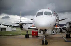 Rex will still use turbine-powered Saab 340s on longer regional flights. 