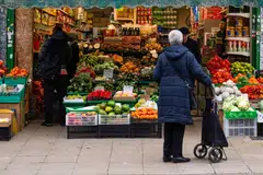 Food and non-alcoholic beverage inflation dropped to 4.2% from 4.9% in October.