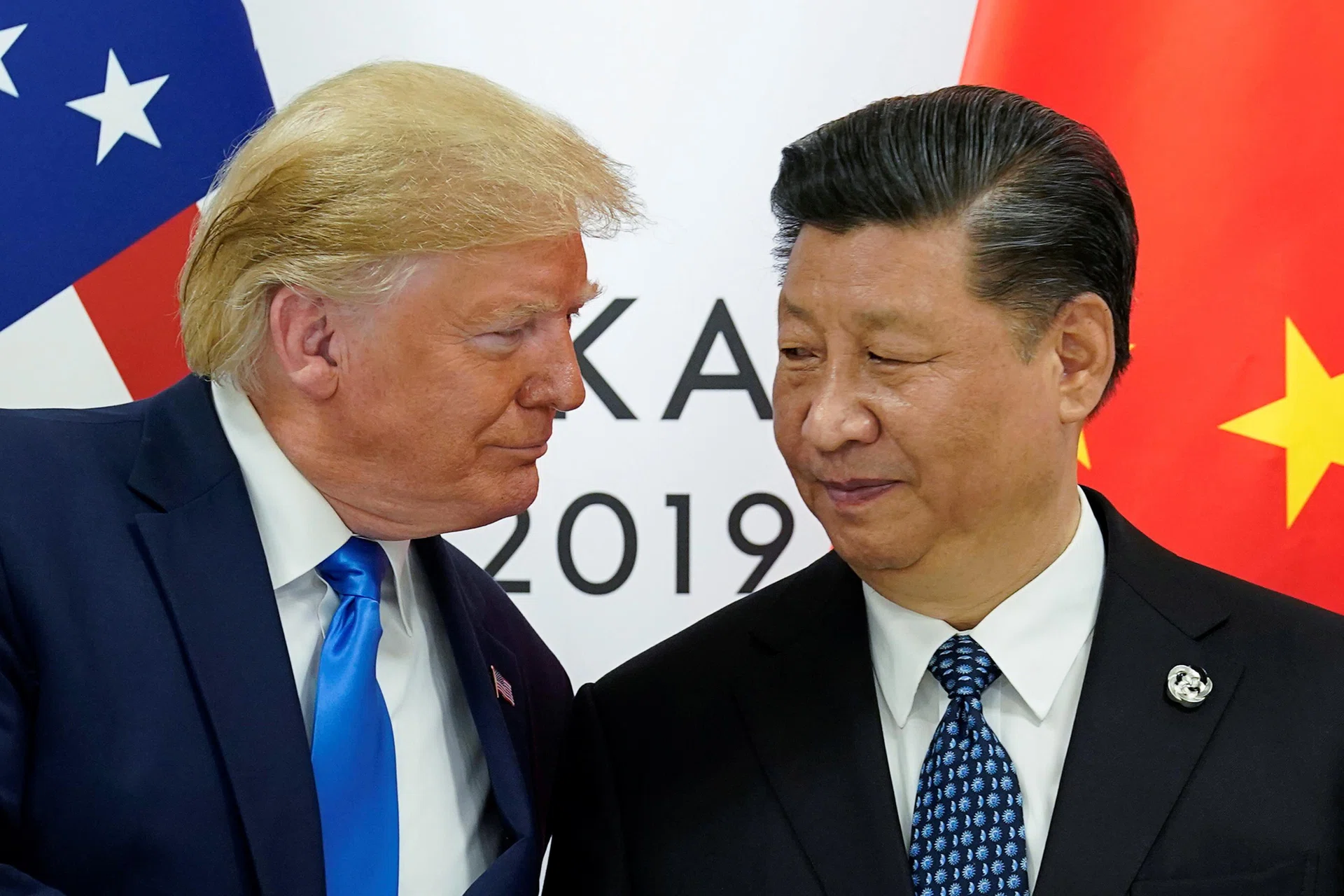 China tries shock and awe on Donald Trump