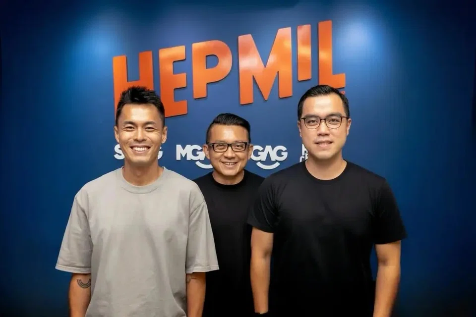 Jeffrey Seah (centre) has sat on Hepmil’s board of directors as vice-chairman since 2017.