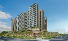 Pinery Residences is a mixed-use development being built on a 253,068-sq-ft Tampines West site.