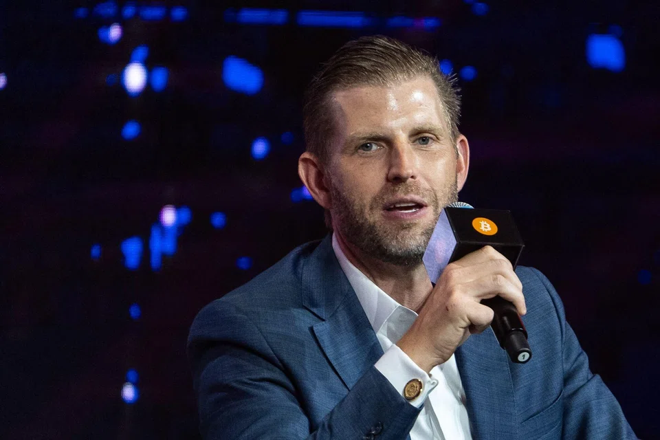 “Crypto is exploding,” Eric Trump said in an interview on Wednesday. “I would be saying right now, the crypto space is at least 50 per cent of what I’m doing,sg”.