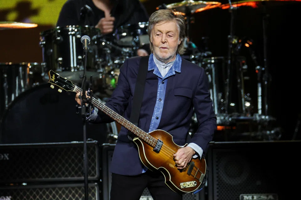 McCartney in 2023 used AI to help recreate the voice of late Beatles band member John Lennon from an old cassette recording.