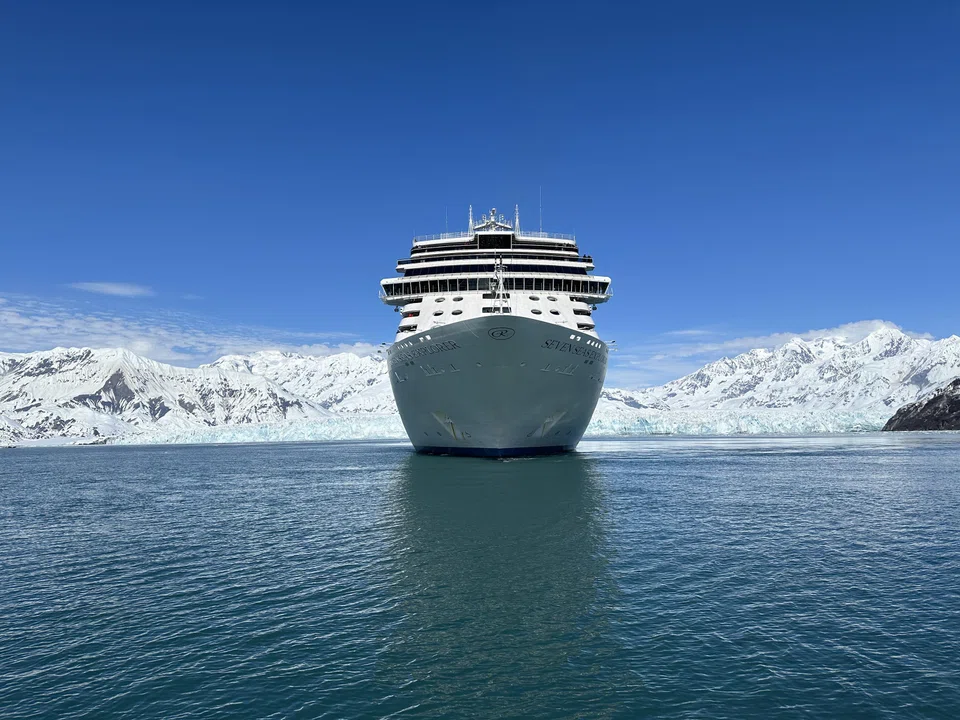 The Seven Seas Explorer in Alaska.