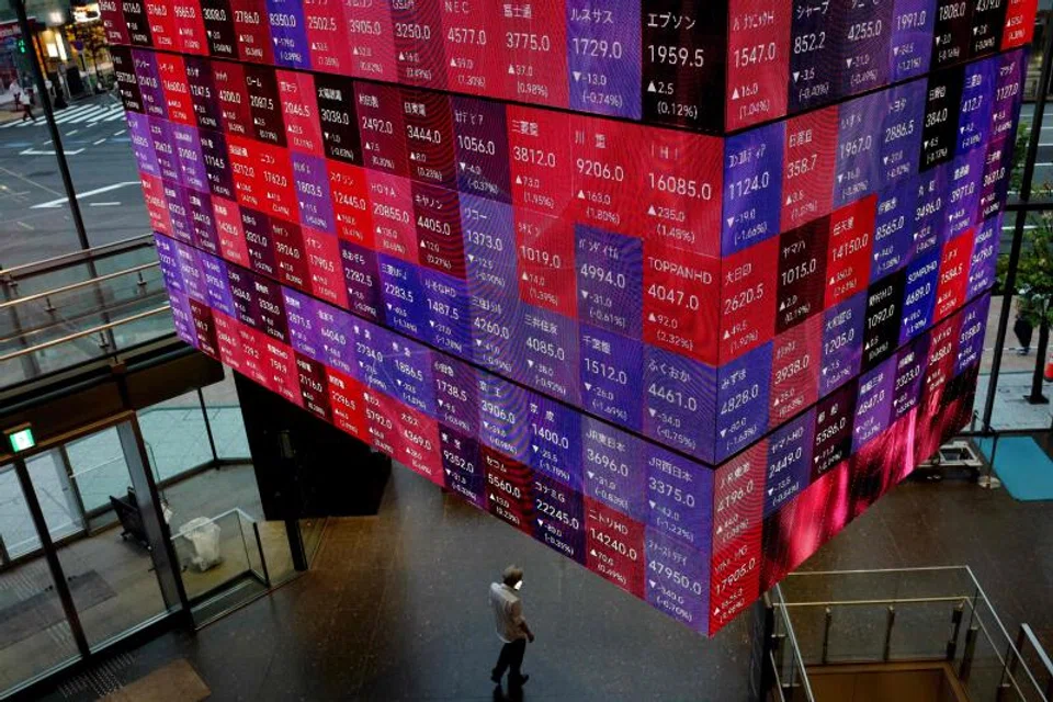 The Nikkei rose 0.3 per cent to end the day at 44,902.27, after it crossed the key 45,000 level for the first time to hit a high of 45,055.38.