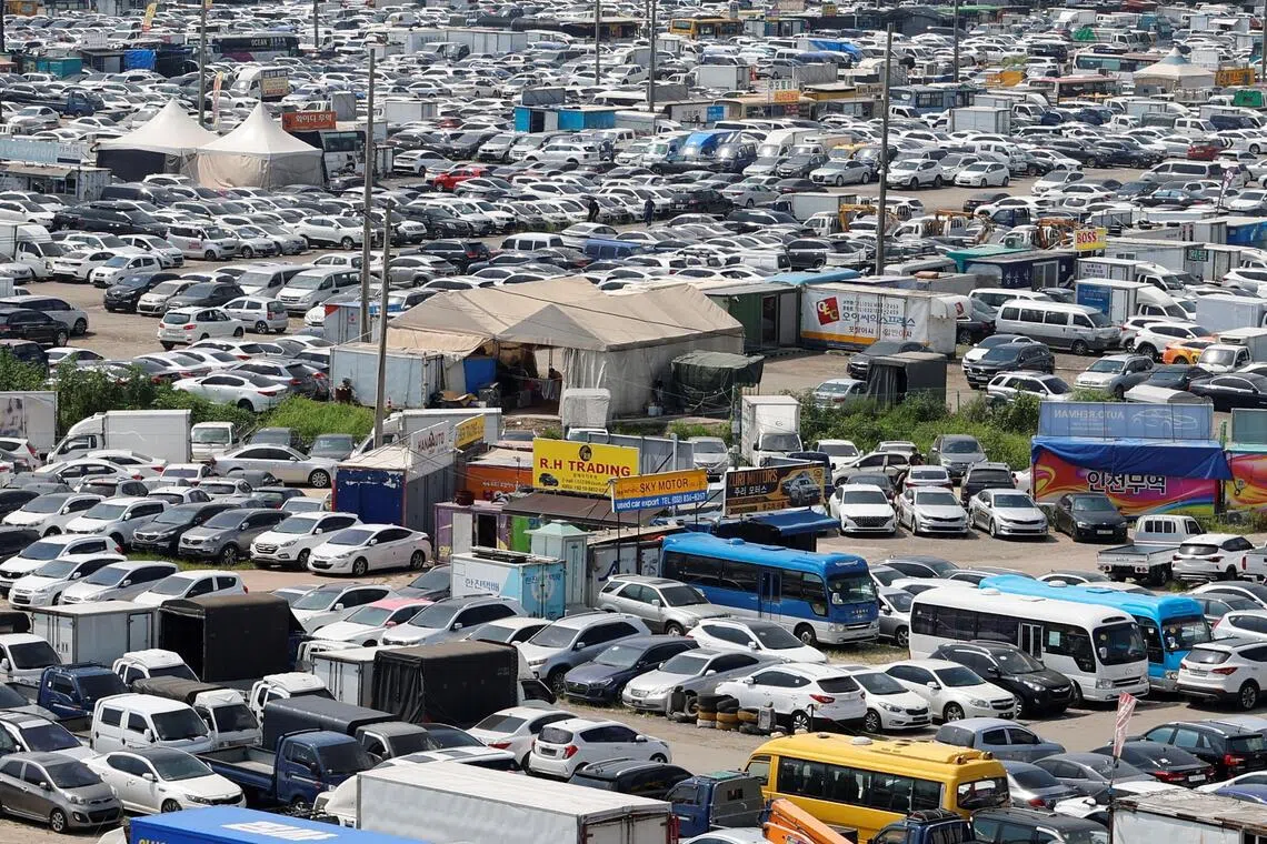 South Korea’s auto shipments to the US have declined for six consecutive months since US President Donald Trump announced 25% tariffs.