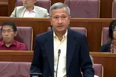Singapore’s foreign policy must always be a balance between realism and idealism. Despite its size however, Dr Balakrishnan said Singapore has refused to adopt a “fatalistic posture”. Singapore’s foreign policy must always be a balance between realism and idealism. Despite its size however, Dr Balakrishnan said Singapore has refused to adopt a “fatalistic posture”.