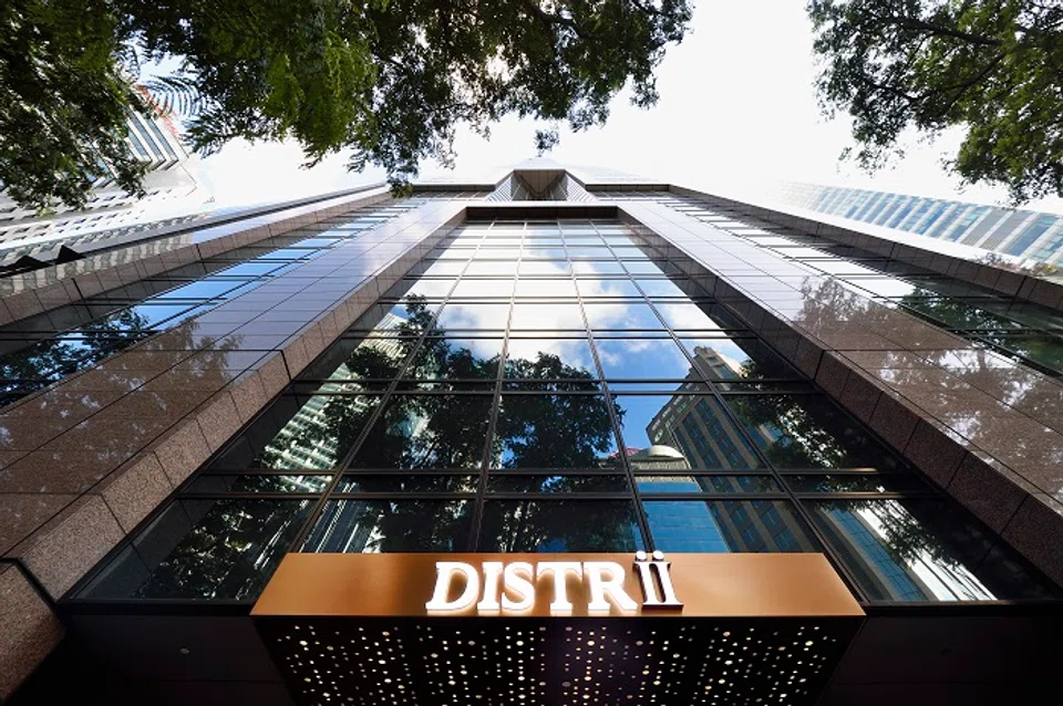 Distrii Singapore previously occupied 62,000 sq ft of commercial space in Republic Plaza. 