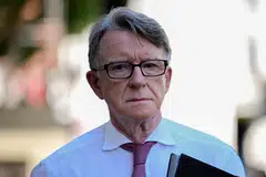 Peter Mandelson notified the House of Lords that he would resign from the upper chamber immediately, 