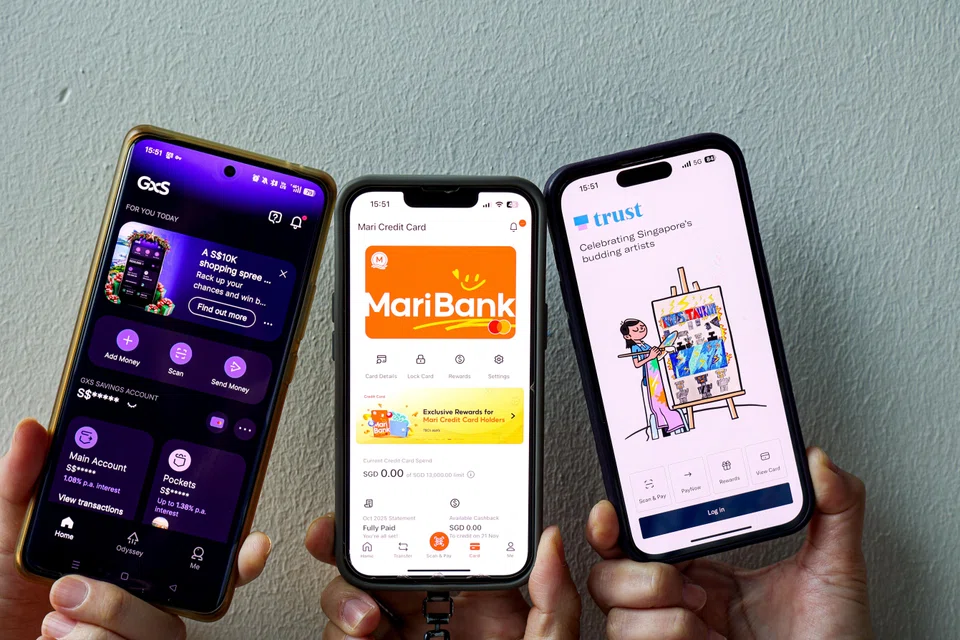 None of the digital banks in Singapore, including GXS Bank, MariBank and Trust Bank, have become profitable yet.