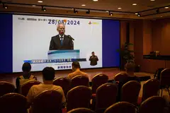 Sam, the ex-president of Macau’s Court of Final Appeal, was the sole candidate in the election for chief executive. 