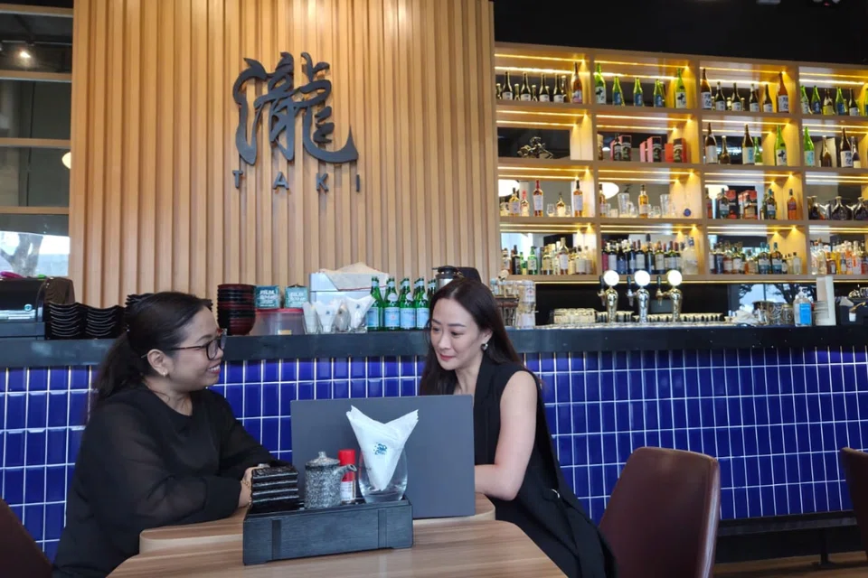 Entreprenuer Goh Mui Wi (right), who runs several dining concepts in Singapore, hopes to expand her business in Thailand.