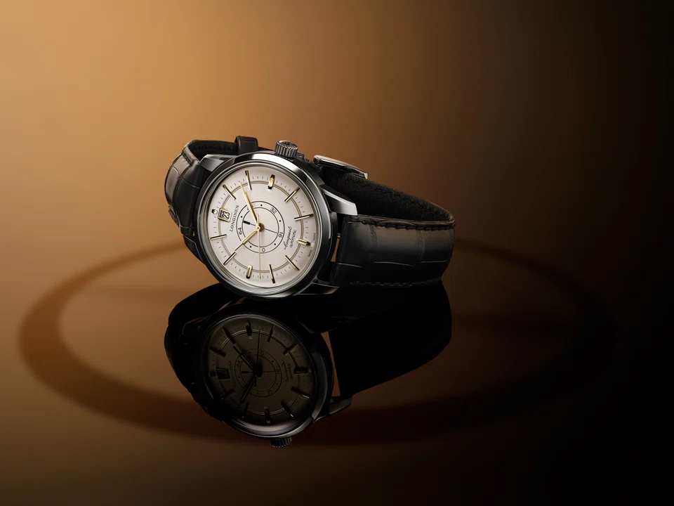 The Longines Conquest Heritage Central Power Reserve celebrates the 70th anniversary of the Conquest collection.